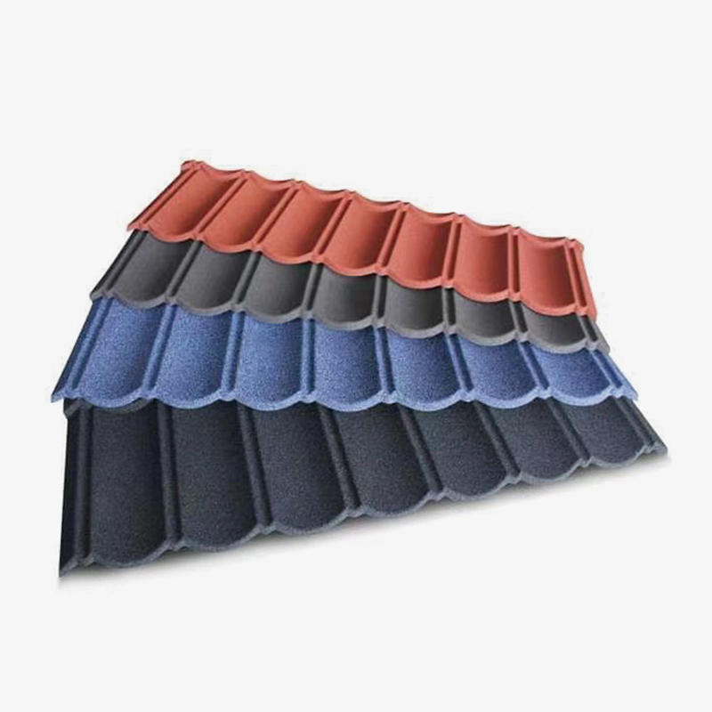 Circular Arc Colored stone coated metal roofing tile