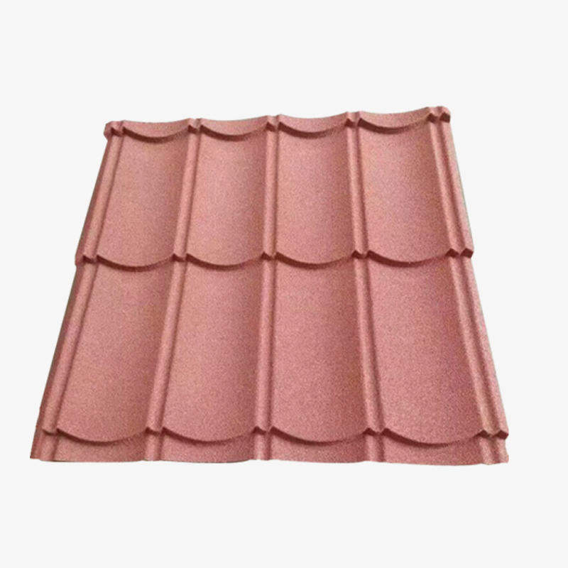 One-piece Joint Colored Stone Coated Roofing Tiles