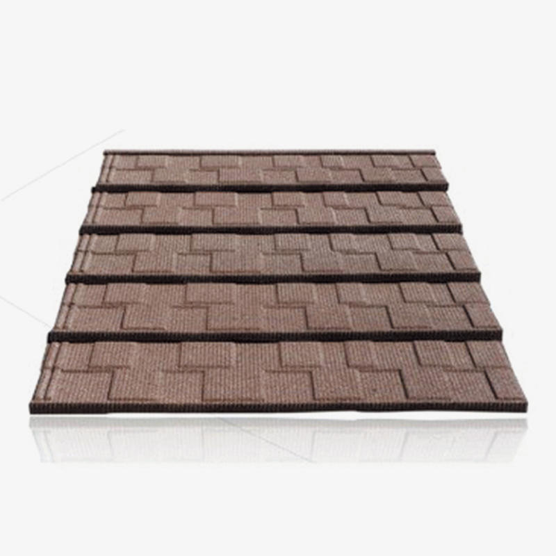 Square color stone coated roofing sheets