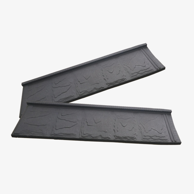 Slate stone coated steel roof tiles